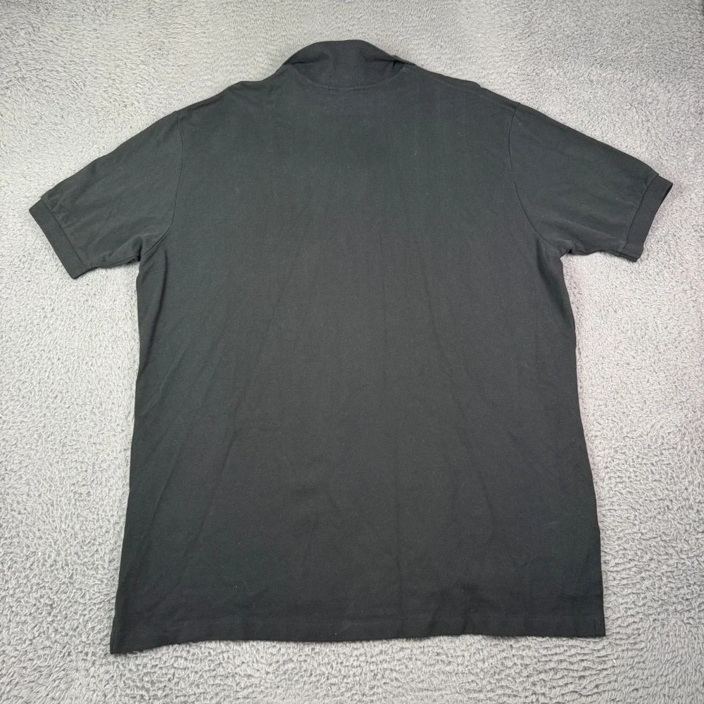 Polo Ralph Lauren Mesh Pique Polo Shirt Mens 2XL Black Classic Embroidered NEW